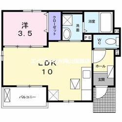 アルバーダの物件間取画像